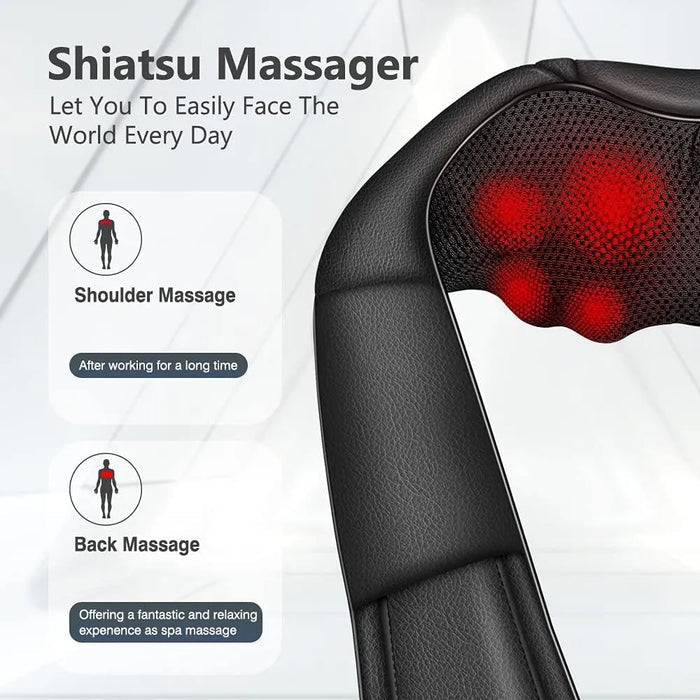 Adjustable Multi-Functional Heated Full-Body Massager