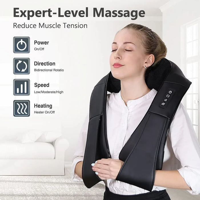 Adjustable Multi-Functional Heated Full-Body Massager